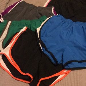 5 Pairs Nike Running Shorts